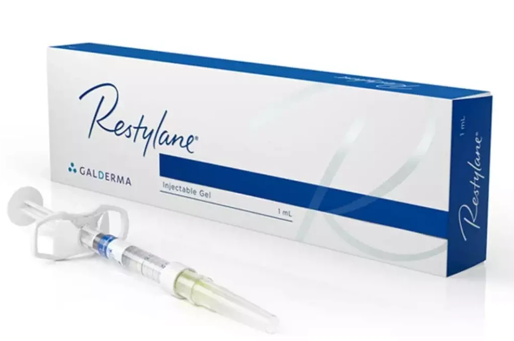 Caixa do preenchedor de ácido hialurônico Restylane